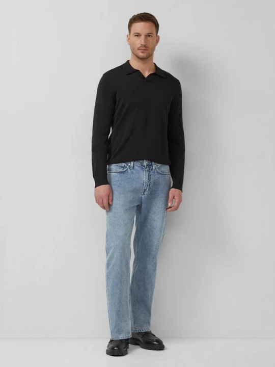 Zdjęcie produktu Jeans / Relaxed Fit / Mid Rise / Straight Leg / Wash s.Oliver niebieski