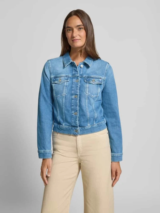 Zdjęcie produktu Jeansowa kurtka krój slim fit model 'DNM FINN SLIM JACKET LS' Tommy Hilfiger Jeansowy niebieski