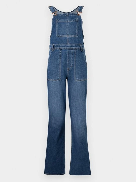 Zdjęcie produktu Jeansowe ogrodniczki GAP niebieski denim