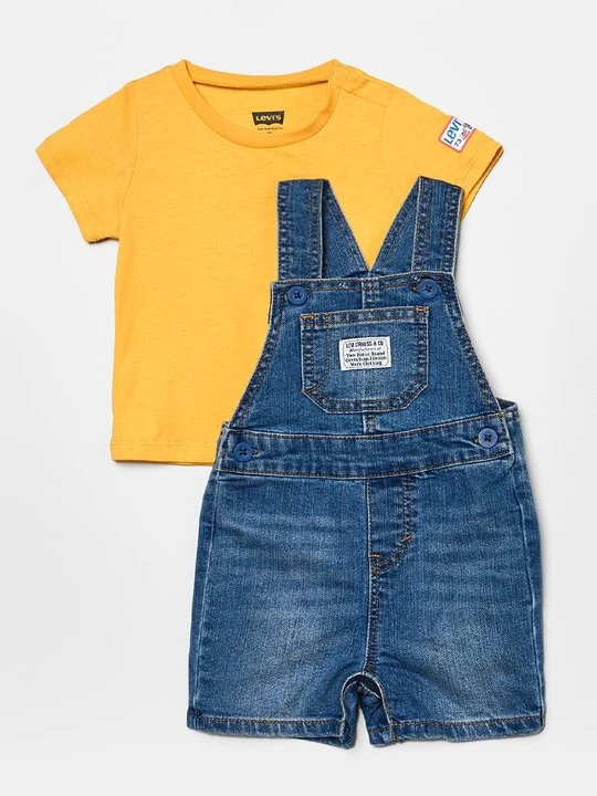 Zdjęcie produktu Jeansowe ogrodniczki Levi's żółty