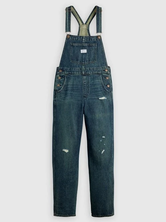 Zdjęcie produktu Jeansowe ogrodniczki Levi's ciemnoniebieski