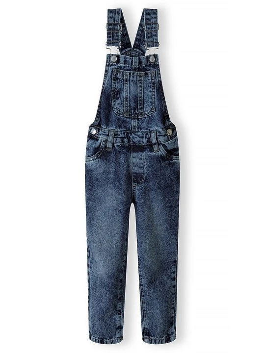 Zdjęcie produktu Jeansowe ogrodniczki MINOTI niebieski denim