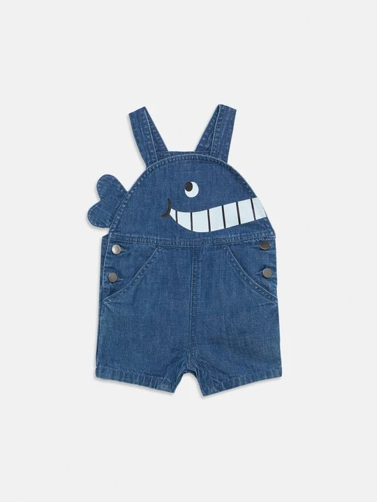 Zdjęcie produktu Jeansowe ogrodniczki Stella McCartney niebieski denim
