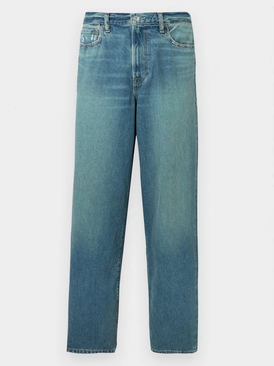 Zdjęcie produktu Jeansy baggy Abercrombie & Fitch niebieski denim