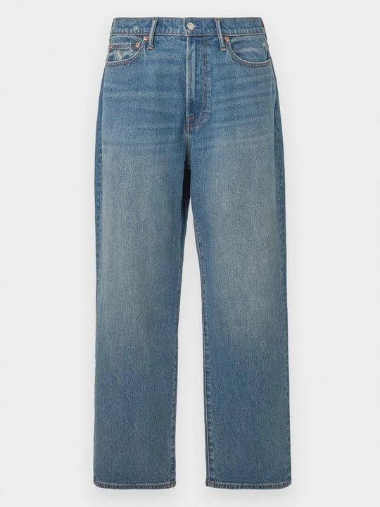 Zdjęcie produktu Jeansy baggy Abercrombie & Fitch ciemnoniebieski