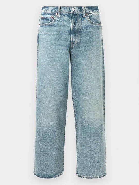 Zdjęcie produktu Jeansy baggy Abercrombie & Fitch jasnoniebieski denim