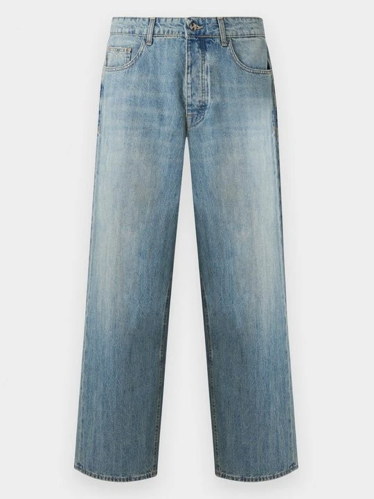 Zdjęcie produktu Jeansy baggy Barrow jasnoniebieski denim