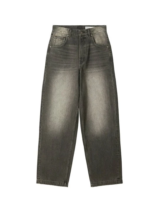 Zdjęcie produktu Jeansy baggy Bershka czarny
