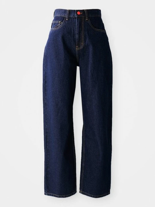 Zdjęcie produktu Jeansy baggy BeWider niebieski denim