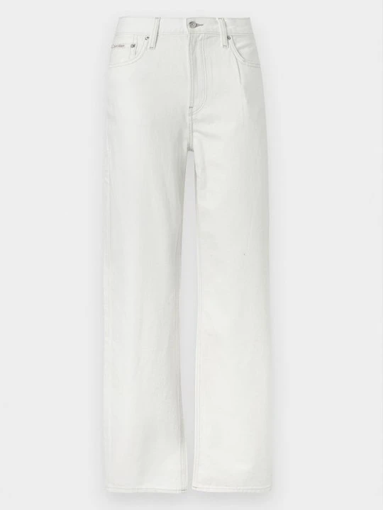 Zdjęcie produktu Jeansy baggy Calvin Klein Jeans biały