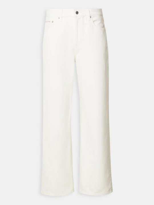 Zdjęcie produktu Jeansy baggy Calvin Klein Jeans biały