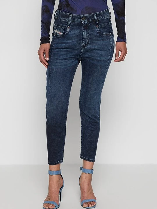 Zdjęcie produktu Jeansy baggy Diesel granatowy