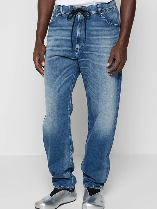 Zdjęcie produktu Jeansy baggy Diesel niebieski