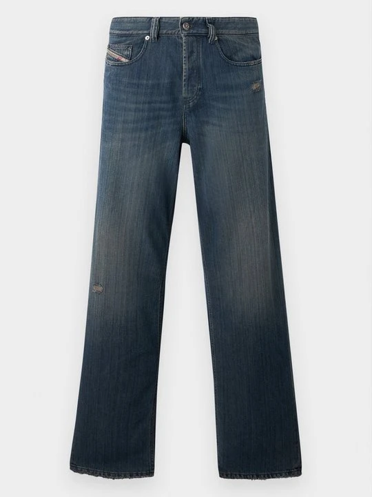 Zdjęcie produktu Jeansy baggy Diesel niebieski denim