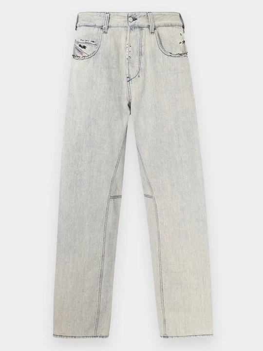 Zdjęcie produktu Jeansy baggy Diesel niebieski denim
