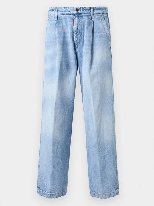 Zdjęcie produktu Jeansy baggy Dsquared2 niebieski denim