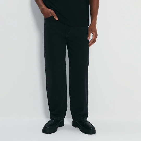 Zdjęcie produktu Jeansy baggy fit czarne House