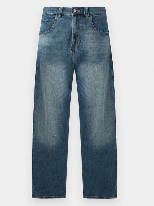 Zdjęcie produktu Jeansy baggy Hollister Co. niebieski denim