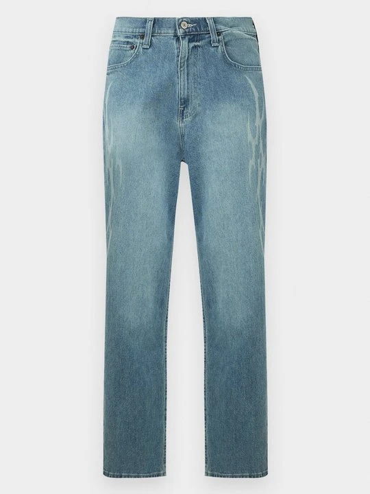 Zdjęcie produktu Jeansy baggy Hollister Co. niebieski denim