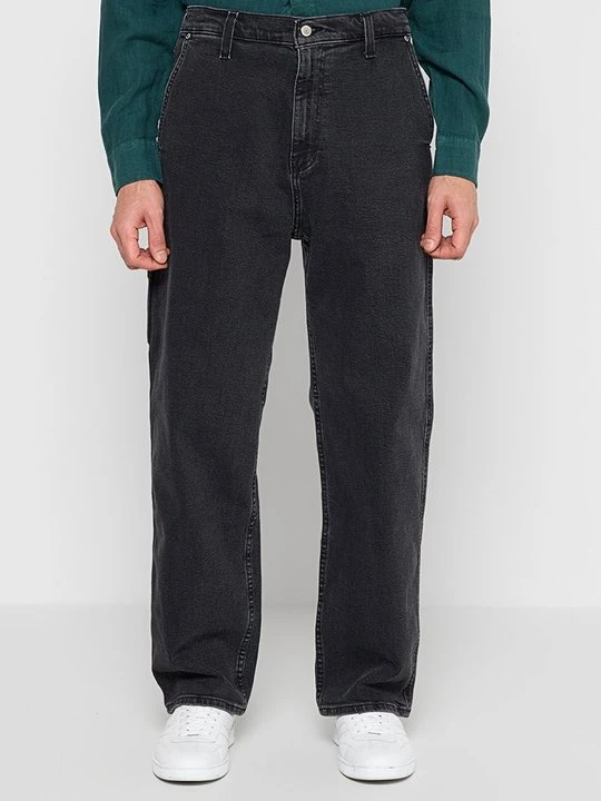 Zdjęcie produktu Jeansy baggy Hollister Co. czarny