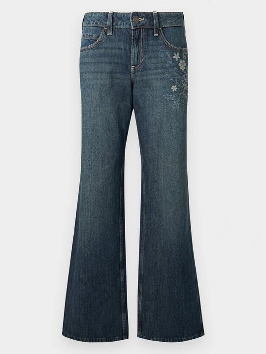 Zdjęcie produktu Jeansy baggy Hollister Co. ciemnoniebieski