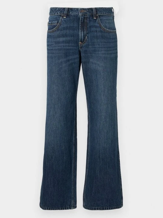 Zdjęcie produktu Jeansy baggy Hollister Co. ciemnoniebieski