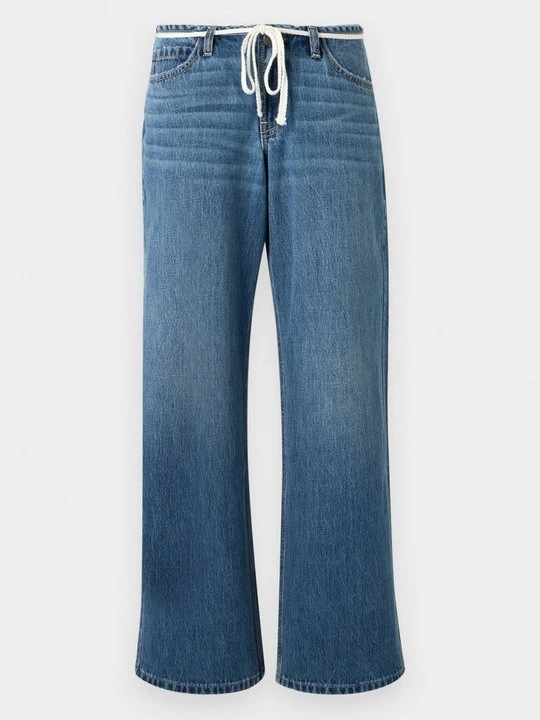 Zdjęcie produktu Jeansy baggy Hollister Co. niebieski denim