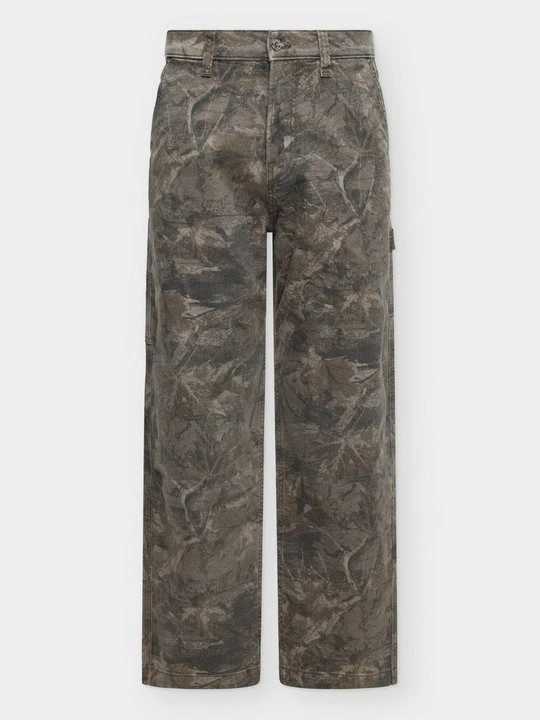Zdjęcie produktu Jeansy baggy Hollister Co. oliwkowy