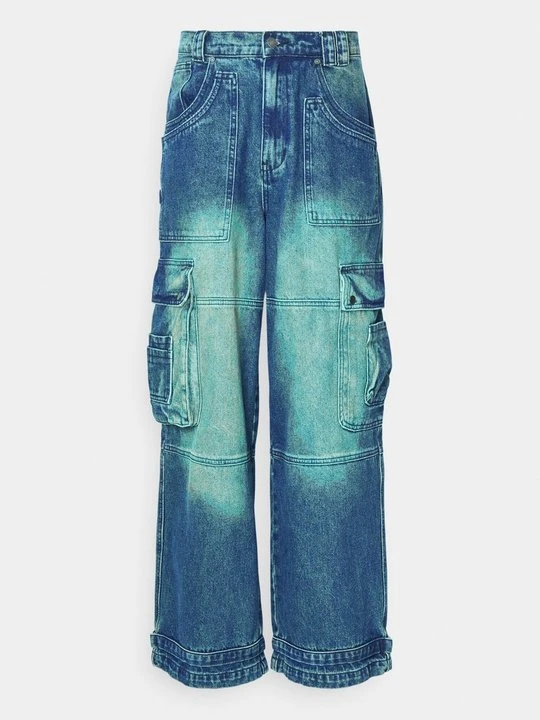 Zdjęcie produktu Jeansy baggy Jaded London niebieski denim