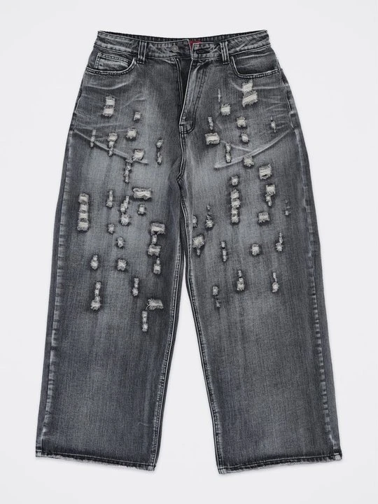 Zdjęcie produktu Jeansy baggy Jaded London niebieski denim