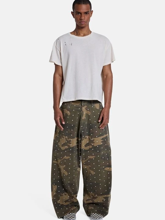 Zdjęcie produktu Jeansy baggy Jaded London zielony