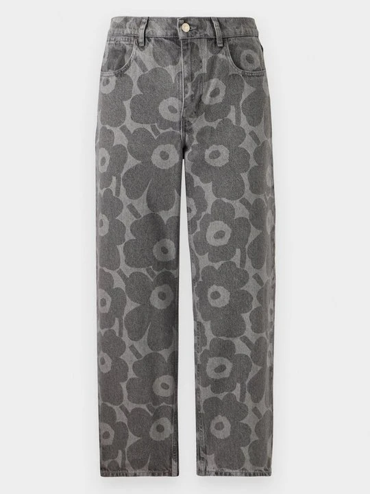 Zdjęcie produktu Jeansy baggy Marimekko jasnoszary