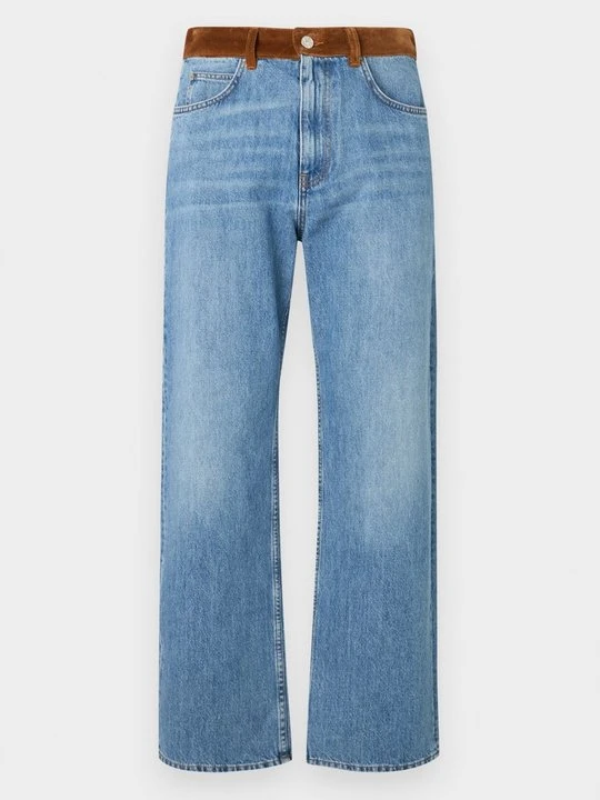 Zdjęcie produktu Jeansy baggy Marni niebieski denim
