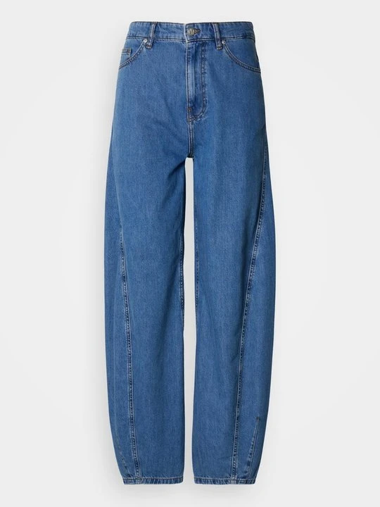 Zdjęcie produktu Jeansy baggy MSCH Copenhagen niebieski denim