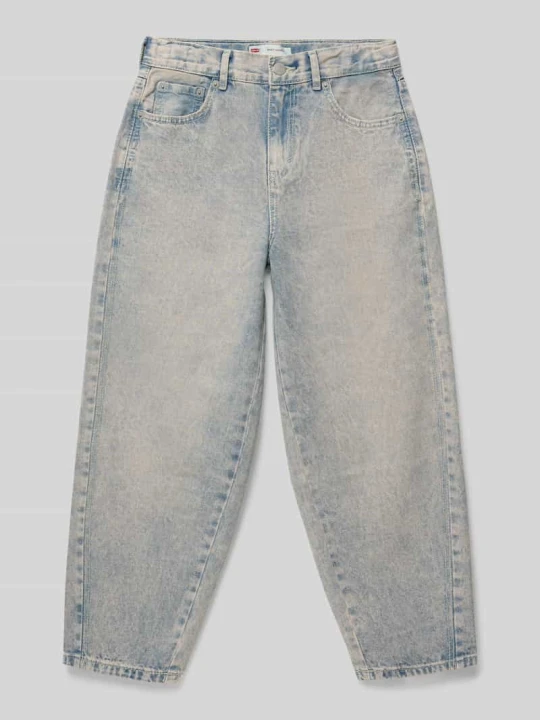 Zdjęcie produktu Jeansy baggy o kroju loose fit z czystej bawełny model 'BAGGY BARREL' Levi's Jasnoniebieski