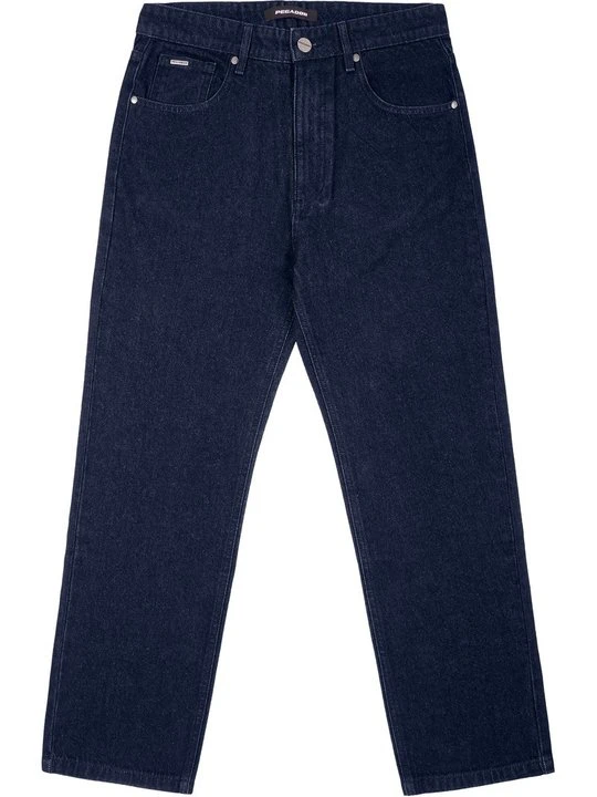 Zdjęcie produktu Jeansy baggy Pegador ciemnoniebieski denim