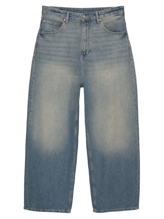 Zdjęcie produktu Jeansy baggy PULL&BEAR jasnoniebieski denim