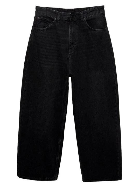 Zdjęcie produktu Jeansy baggy PULL&BEAR czarny