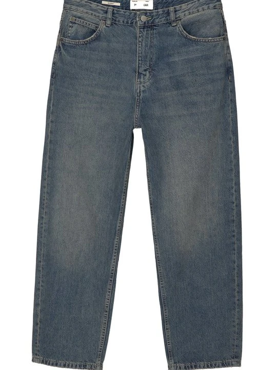 Zdjęcie produktu Jeansy baggy PULL&BEAR niebieski melanż