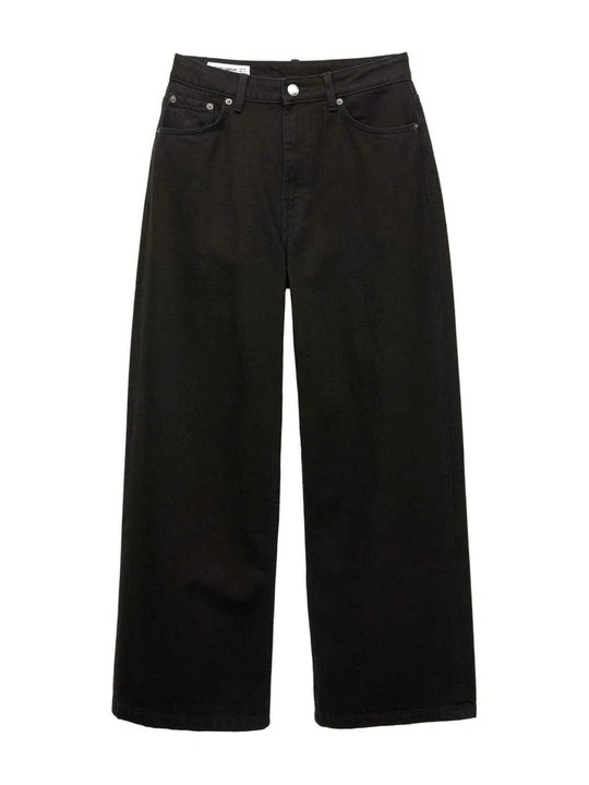 Zdjęcie produktu Jeansy baggy PULL&BEAR czarny