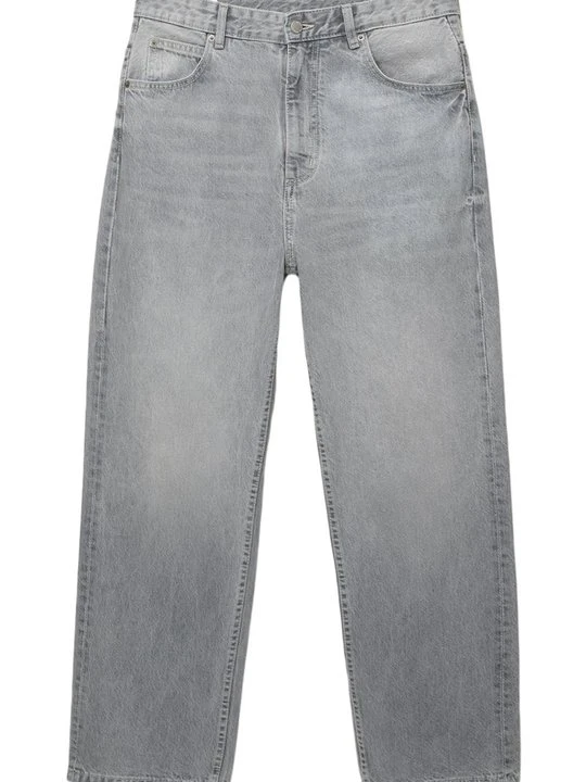 Zdjęcie produktu Jeansy baggy PULL&BEAR szary