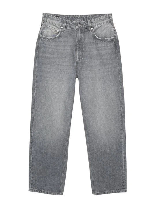 Zdjęcie produktu Jeansy baggy PULL&BEAR ciemnoszary