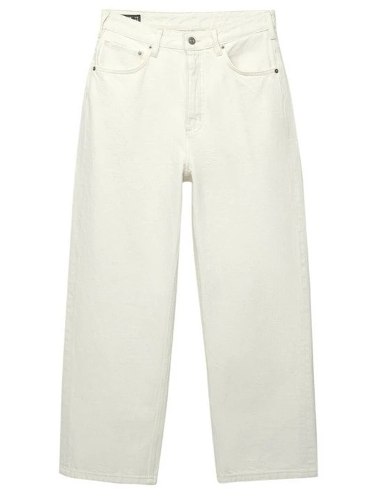 Zdjęcie produktu Jeansy baggy PULL&BEAR beżowy