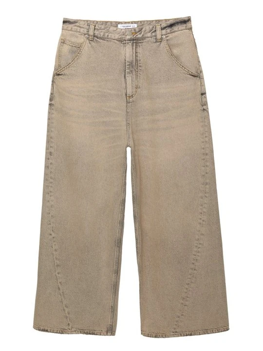 Zdjęcie produktu Jeansy baggy PULL&BEAR jasnoszary