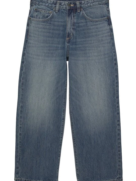 Zdjęcie produktu Jeansy baggy PULL&BEAR niebieski denim