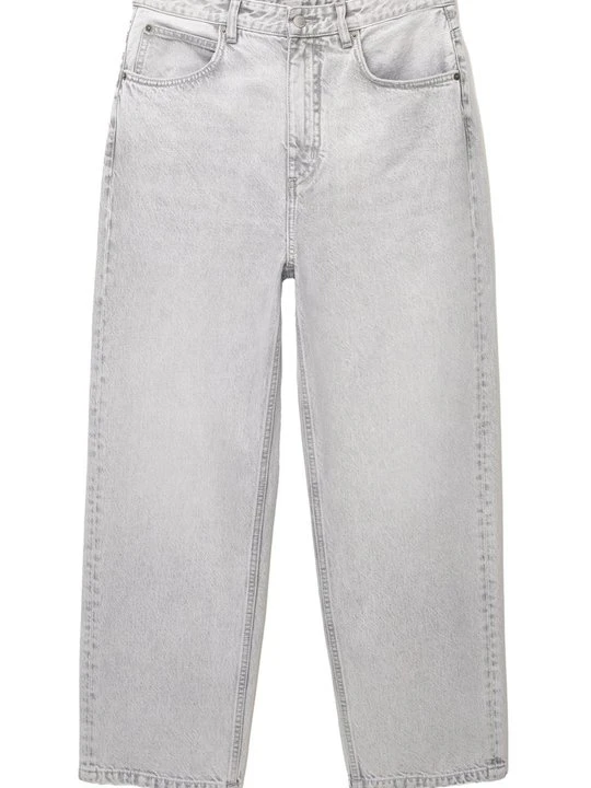Zdjęcie produktu Jeansy baggy PULL&BEAR jasnoszary