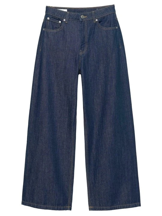 Zdjęcie produktu Jeansy baggy PULL&BEAR granatowy