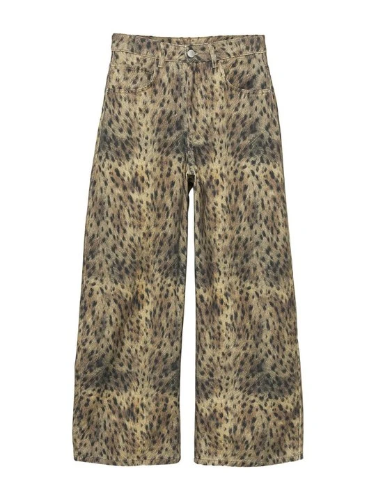 Zdjęcie produktu Jeansy baggy PULL&BEAR khaki