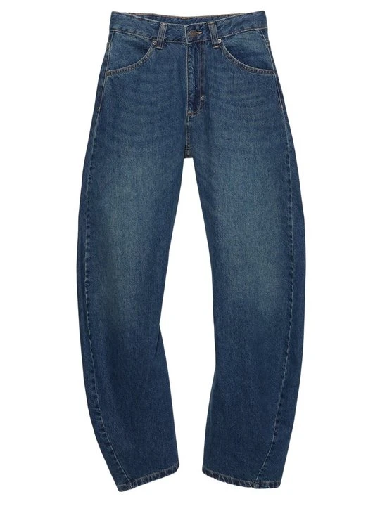Zdjęcie produktu Jeansy baggy PULL&BEAR niebieski