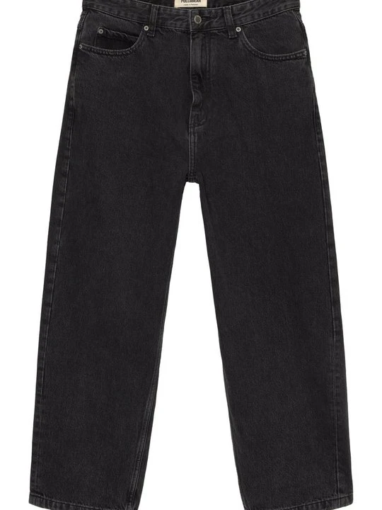 Zdjęcie produktu Jeansy baggy PULL&BEAR czarny melanż